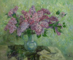 Lilac. 2011. Oil on canvas. 60 x 50 cm.