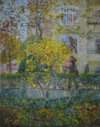 Herbst. 2009. Öl auf Leinwand. 40 x 50 cm.