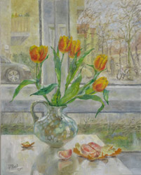 March. 2011. Oil on canvas. 40 x 50 cm.